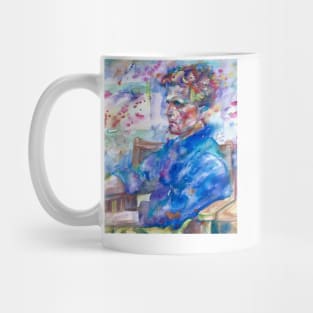 LUDWIG WITTGENSTEIN watercolor portrait .2 Mug